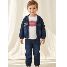 J15570: Boys Bench Denim Bomber Jacket, Top & Denim Jean Outfit (2-6 Years)